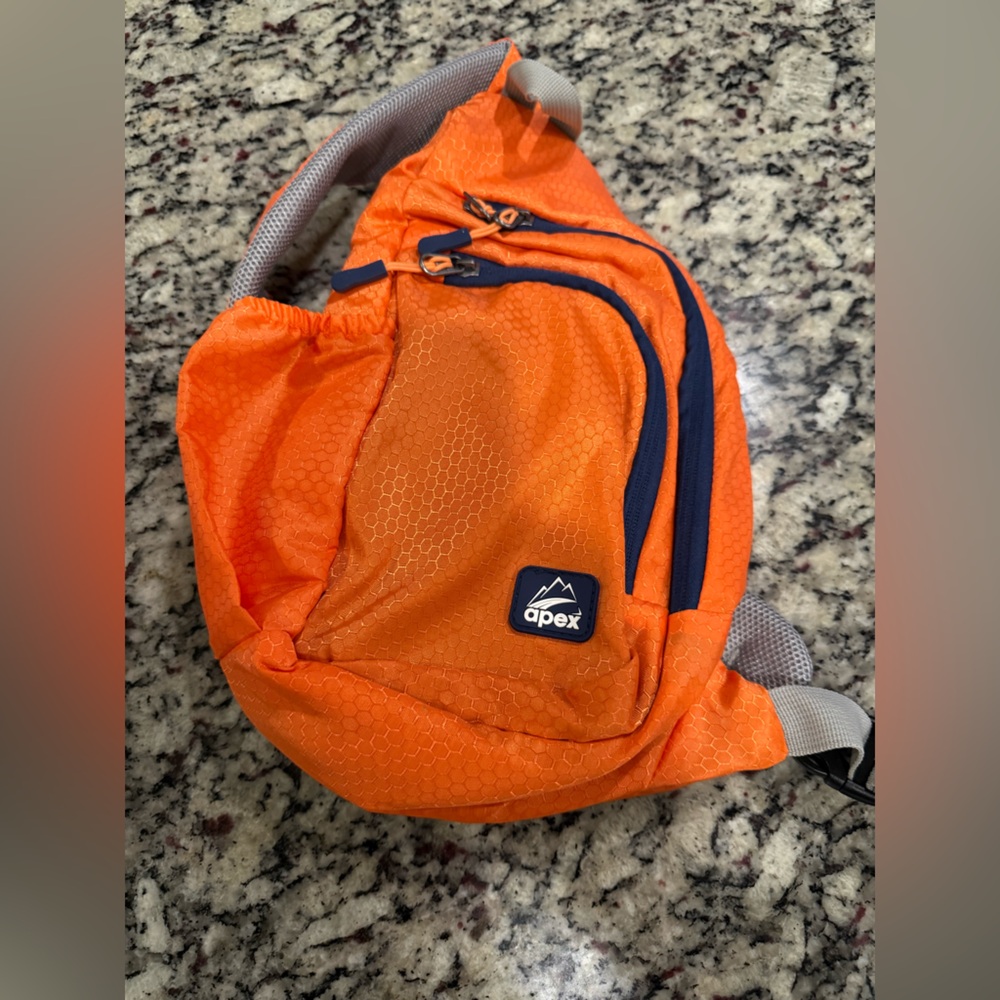 Apex Vibrant Orange Men's Backpack